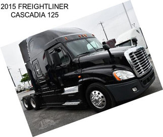 2015 FREIGHTLINER CASCADIA 125