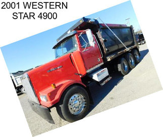 2001 WESTERN STAR 4900