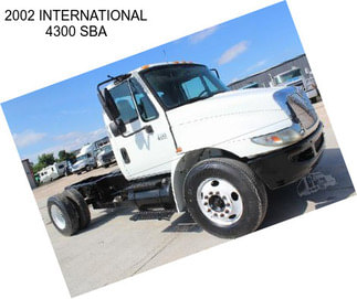 2002 INTERNATIONAL 4300 SBA