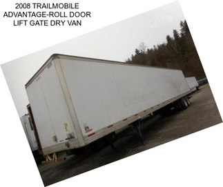 2008 TRAILMOBILE ADVANTAGE-ROLL DOOR LIFT GATE DRY VAN