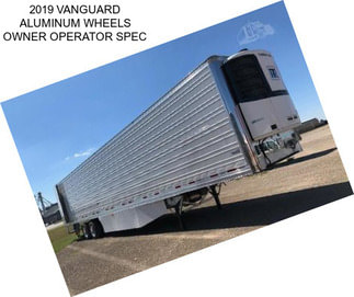 2019 VANGUARD ALUMINUM WHEELS OWNER OPERATOR SPEC