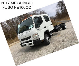 2017 MITSUBISHI FUSO FE160CC