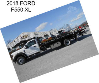 2018 FORD F550 XL