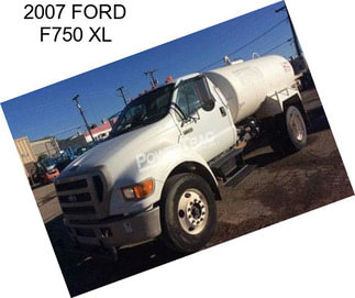 2007 FORD F750 XL