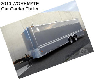 2010 WORKMATE Car Carrier Trailer