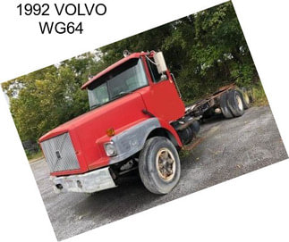 1992 VOLVO WG64