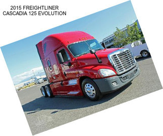 2015 FREIGHTLINER CASCADIA 125 EVOLUTION