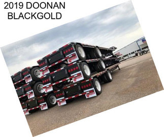 2019 DOONAN BLACKGOLD