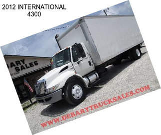 2012 INTERNATIONAL 4300