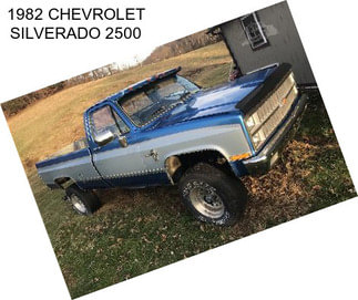 1982 CHEVROLET SILVERADO 2500