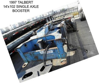 1997 TALBERT 14\'x102\