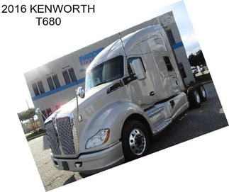 2016 KENWORTH T680