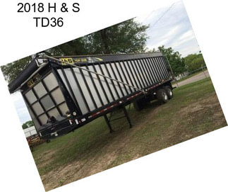 2018 H & S TD36