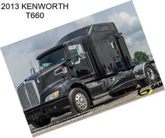 2013 KENWORTH T660