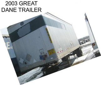 2003 GREAT DANE TRAILER