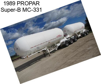 1989 PROPAR Super-B MC-331