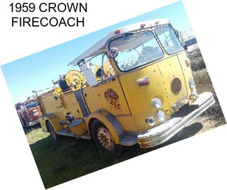 1959 CROWN FIRECOACH