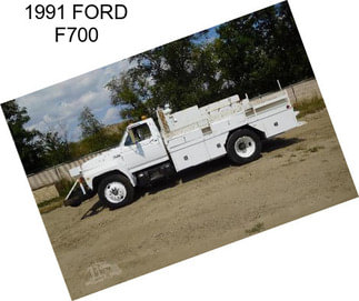 1991 FORD F700