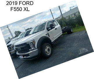2019 FORD F550 XL