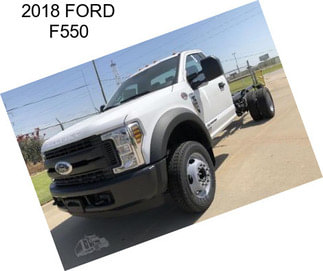 2018 FORD F550