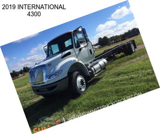 2019 INTERNATIONAL 4300