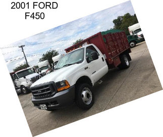 2001 FORD F450