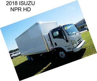 2018 ISUZU NPR HD