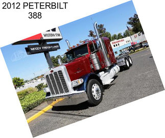 2012 PETERBILT 388