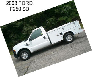 2008 FORD F250 SD