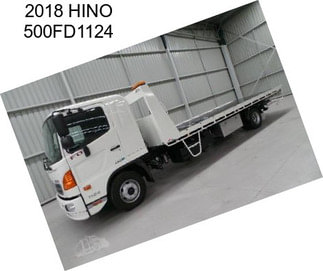 2018 HINO 500FD1124