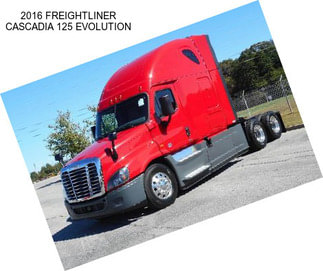 2016 FREIGHTLINER CASCADIA 125 EVOLUTION