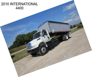 2010 INTERNATIONAL 4400