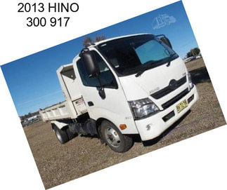 2013 HINO 300 917