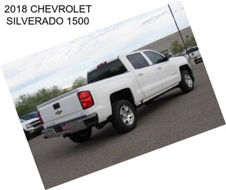 2018 CHEVROLET SILVERADO 1500