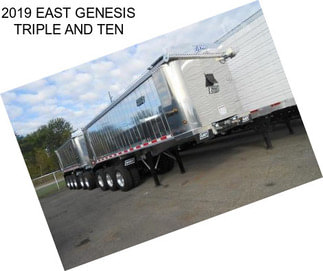 2019 EAST GENESIS TRIPLE AND TEN