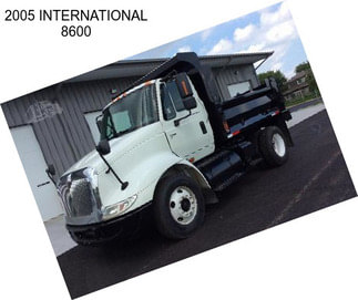 2005 INTERNATIONAL 8600