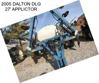 2005 DALTON DLQ 27\' APPLICTOR