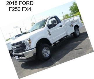 2018 FORD F250 FX4