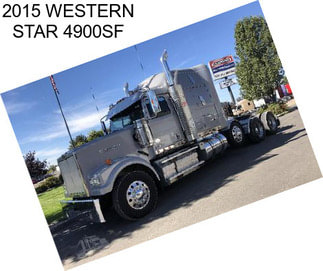 2015 WESTERN STAR 4900SF