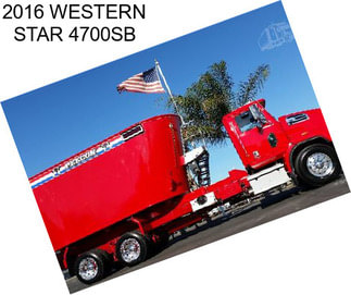 2016 WESTERN STAR 4700SB