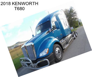 2018 KENWORTH T680