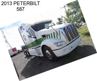 2013 PETERBILT 587