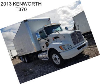 2013 KENWORTH T370