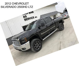 2012 CHEVROLET SILVERADO 2500HD LTZ