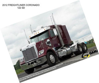 2012 FREIGHTLINER CORONADO 122 SD