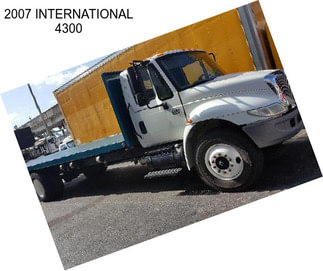 2007 INTERNATIONAL 4300