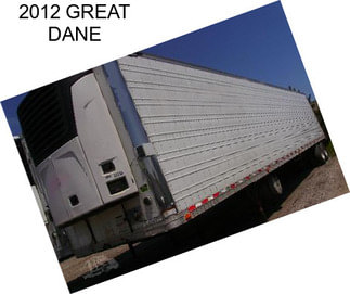 2012 GREAT DANE