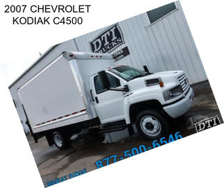 2007 CHEVROLET KODIAK C4500