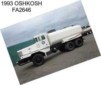 1993 OSHKOSH FA2646