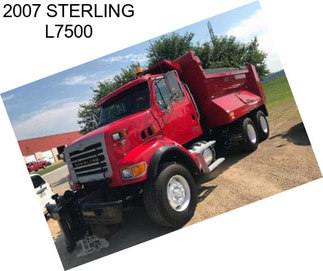 2007 STERLING L7500